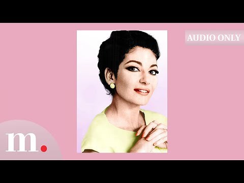 Maria Callas performs Verdi: La Traviata in 1958 (AUDIO)