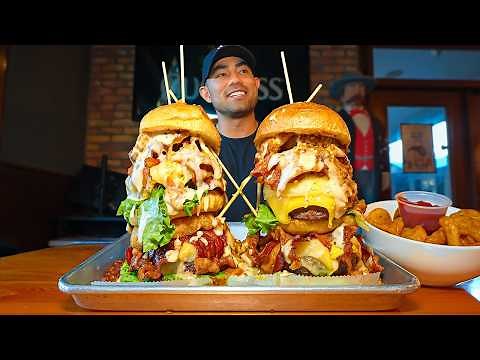 After 10 Years, I’m Back For Revenge! | Teak’s Cheesy Twin Tower Burger Challenge in Florida