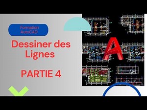 Formation AutoCAD 4 – Dessiner des Lignes | Commande LINE, Options & Astuces
