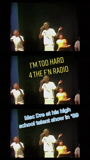 Mac Dre Performance at Hogan High Talent Show 1989