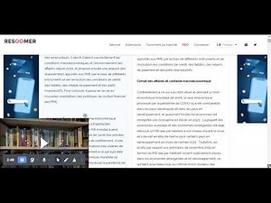 Resoomer _ Résumeur pour faire un résumé de texte automatique en ligne