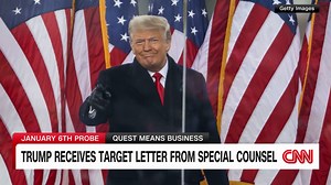 Trump says he is target of DOJ's January 6th probe