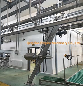 [Hot Item] 300 Sheep/Hour Pneumatic Skin Puller Machine Slaughter Goat Lamb Abattoir Equipment