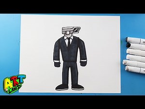 How to Draw Camera Man | Skibidi Toilet