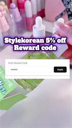 Stylekorean 5% off reward code. Stylekorean reward code #stylekoreandiscount #stylekoreanrewardcode #stylekoreandiscountcode #stylekoreaninfluencer #fypppppppppppppppppppppppp