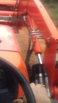 hydraulic problem on my tractor front end loader