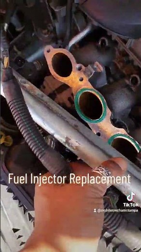 2009 Volvo C70 Fuel Injector Replacement #volvo #mobile #mechanic #life #lifestyle #tiktok #reels