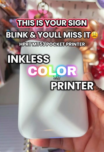 HPRT MT53 Pocket Printer: Perfect for Gifting!