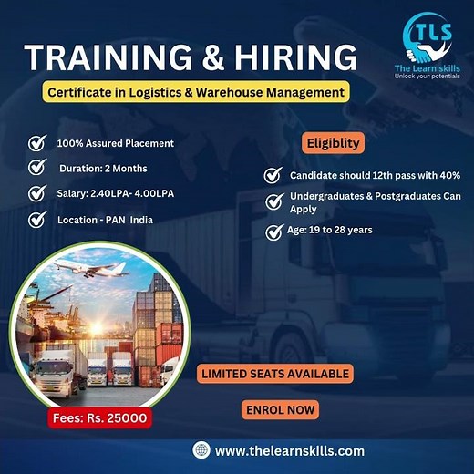 Certificate in Logistics & Warehouse Management