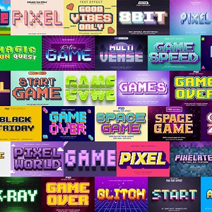 9.5K views | Bring Retro Arcade Style to Any Text—In Just 10 Seconds!...
