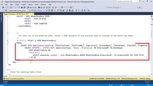 4.Working Smarter With Triggers - 44.Demo - Mitigating Extra Work In Triggers