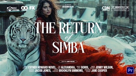 Emma Cinematic Titles Premiere Pro