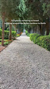 Take a stroll through the breathtaking Bahai Gardens in Haifa, featuring 19 magnificent terraces adorned with flowers, fountains, and sculptures💐🌷🌸 Who would you love to take a stroll with here? Tag them! 🚶‍♀️🚶‍♂️ #VisitIsrael #Standwithisrael #BahaiGardens #Haifa | Visit Israel