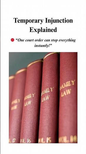 Temporary Injunction Explained ! #legalawareness #law #court #injunction #temporaryinjunction #legal