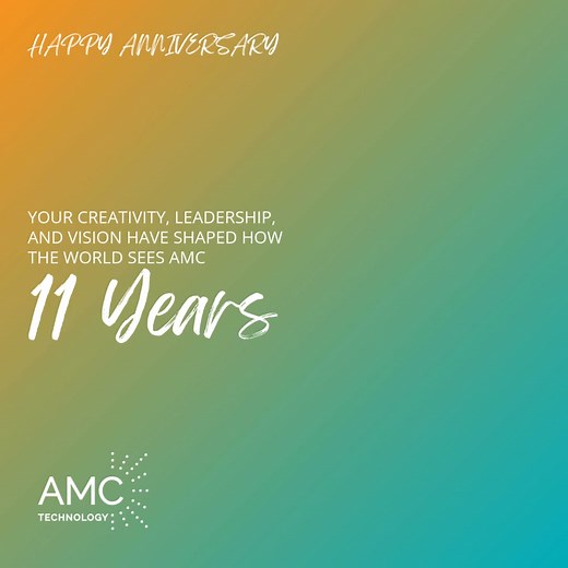 🎉 Celebrating 11 remarkable years with Mariah Mays! From designer to director, Mariah has led the evolution of AMC’s brand with purpose, style, and impact. She’s been the driving force behind our storytelling, strategy, and everything in between. She's always pushing boundaries and keeping us bold. Thank you for over a decade of brilliance, Mariah! | AMC Technology