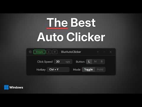 Your Auto Clicker Sucks, So I made my own