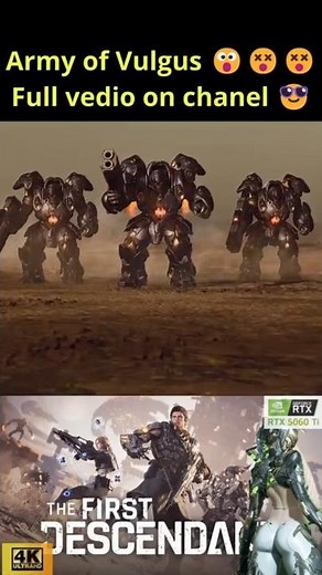 Can We Survive the Vulgus Army Attack?The First Descendant 4K | Ak Gaming Hex |