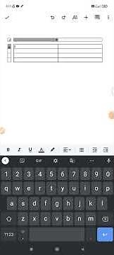 How to Delete Some Rows or Columns on Table in Google Docs Mobile