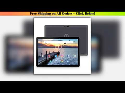 PRITOM 10.1 Inch Tablet PC Android 13 4GB(2+2 VIRTUAL)) 64 GB Quad Core Bluetooth WiFi with 3G SIM