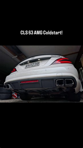 Mercedes CLS 63 AMG Cold Start! #cls #cls63 #amg #coldstart #v8 #v8power #v8sound #carshorts #cars