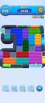 Color Block Jam Level 898 Walkthrough Solution