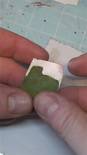I turned an old brush and rice into mini cattail 1/35 scale
