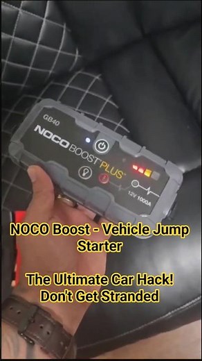 NOCO Boost - Vehicle Jump Starter | Never Ask for a Jump Start Again! 🚗⚡ #CarHacks #EmergencyPrep