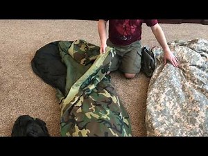 Modular Sleep System Old vs New-ish (Woodland vs UCP)