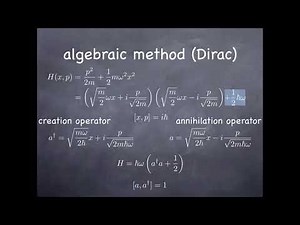 Aug28 Physics 151 harmonic oscillator, creation and annihilation operators