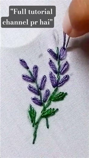 Lazy daisy stitch tutorial!! #shorts #handbroidery