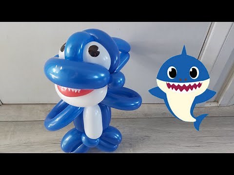 Baby Shark Balloon Twisting Tutorial
