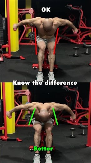 "Perfect Your Bent-Over Dumbbell Fly: Tips for Targeting Rear Delts Effectively!"#shorts #fitness