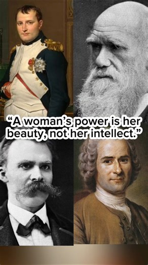 They said a woman’s power is her beauty. #history#women#genius#smart#beauty#power#facts#shorts#fyp