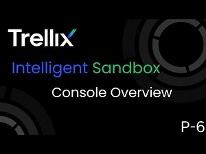 Trellix intelligent Sandbox Console Overview | #TrellixintelligentSandbox