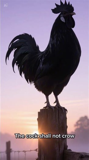 Before the Rooster Crows | John 13:36-38 KJV Scripture Reading