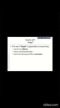 IPC – Third Part of Definition of “Illegal” (Section 43 IPC)
