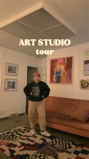 This is my new art studio!! Im super happy Im finally able to have a soace for creating. Just wanted to give a littke toure. Ive been creating more videos and updates on Instagram, so go over there for more regular uploads!✨💥❣️🫶🏽 #artstudio #artstudiovlog #artistlifestyle #artlife #artistcheck