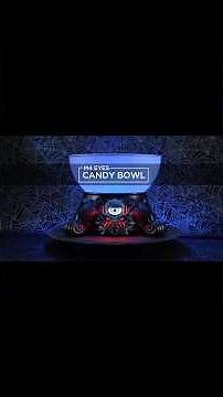 LED animated eye candy bowl learn.adafruit.com/hallowing-m4-candy-bowl #3dprinting #adafruit