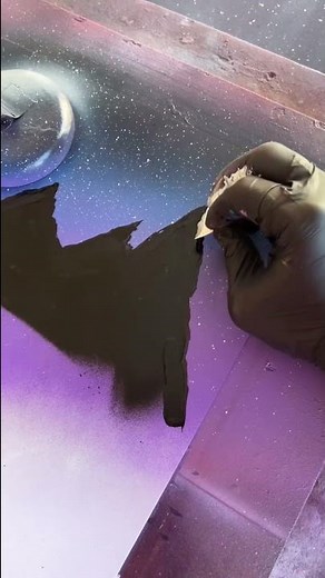 How to spray paint mountains!