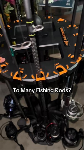 2.3K reactions · 60 shares | If you have too many fishing rods, then you need the KastKing Organizer!  Revolutionize Your Gear Storage with the V16 Rod Rack! ✅ Holds up to 16 rods or combos ✅ Compact design – fits in less than 1.5 sq. ft. ✅ Say goodbye to clutter & tangles!  Store smarter, access faster, and fish better – upgrade your setup today! | KastKing | Facebook