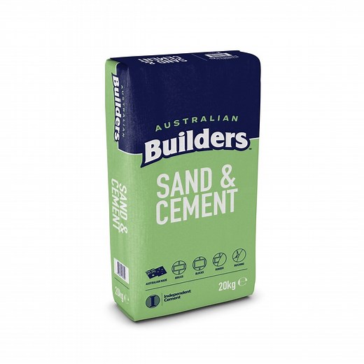 Australian Builders 20kg Sand And Cement Mix Bag