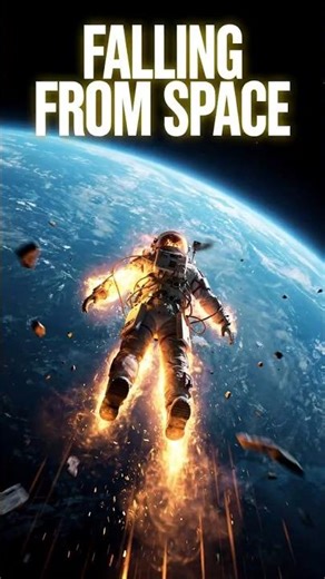 Can You Survive Falling From Space? #space