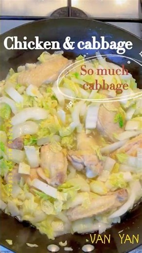 Chicken and Cabbage in 20 Minutes #chinesefood #HomeCooking#WeekdayDinner#EasyDinner #easyrecipe