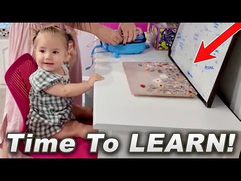 Her FIRST Day Of School Field Trip To Our House!