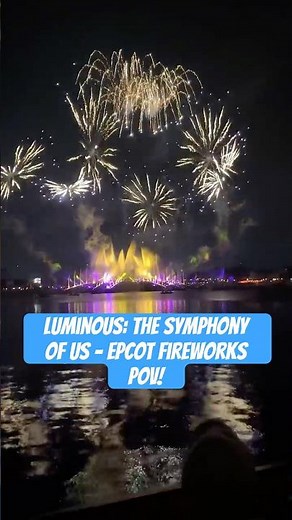 Luminous: The Symphony of Us – EPCOT Fireworks Preview! #EPCOT #DisneyFireworks