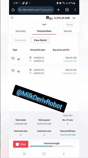 ‼️ Deriv Never Lost Bot‼️Most Wanted Ai Trading Bot Strategy 2025 #deriv #derivbot #automatedtrading