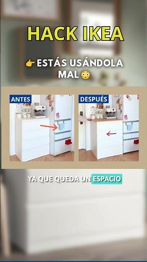 👉EL TRUCO DE IKEA QUE TE HACE DECIR ‘WOW’ ESPACIOS PEQUEÑOS😲 LO HARÁS HOY MISMO 😉