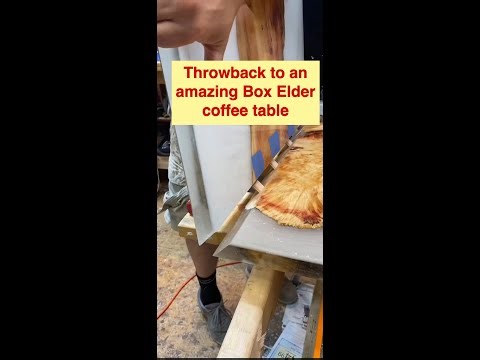 Making an epoxy and wood waterfall table #woodworking #coffeetable #epoxyresin #diy