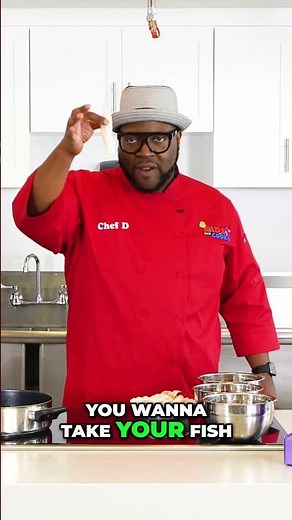 Perfect Fish Breading: The Secret Flour Technique! #shorts
