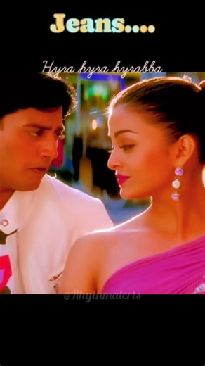 Hyra Hyra Hyrabba ✨ | Jeans Movie | Prashanth × Aishwarya Rai | A.R. Rahman 🎶 #Shorts
